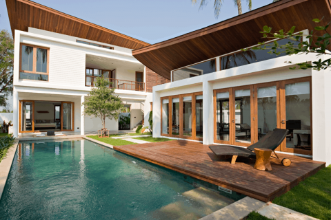 Дом в Хуа Хине, Таиланд с 3 спальнями  № 125219 - фото 1