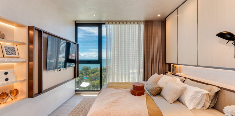 Квартира в Паттайе, Таиланд с 3 комнатами  № 130403