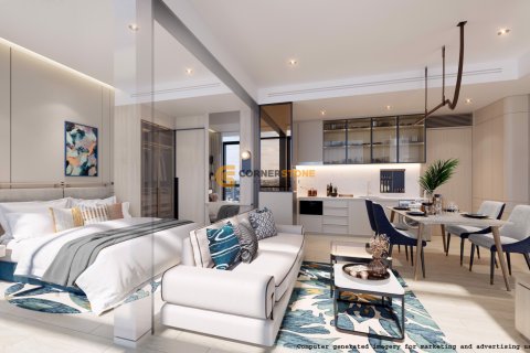 Студия в кондо в Паттайе, Таиланд № 125662 - фото 2