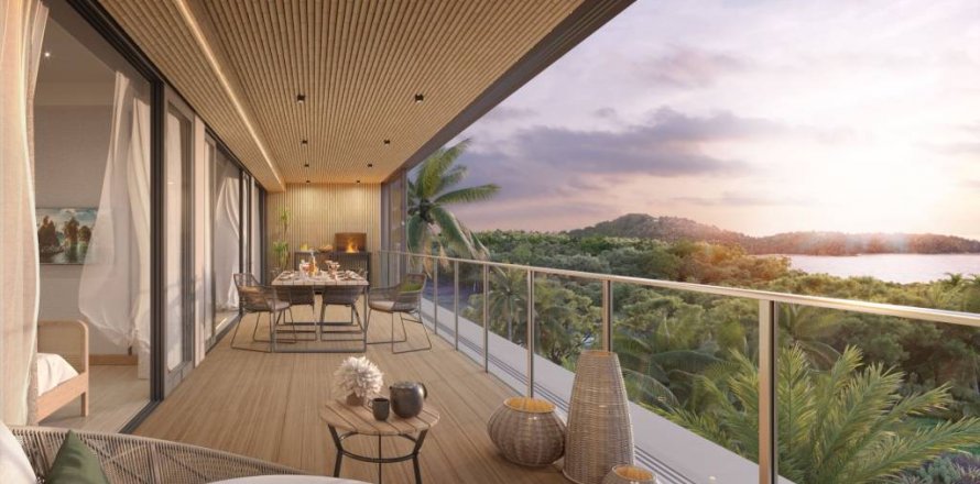 Кондоминиум с 3 спальнями в Банг Тао, Таиланд № 125796