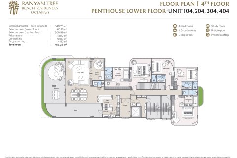 Penthouse in Bang Tao, Thailand 4 bedrooms № 71752 - photo 22