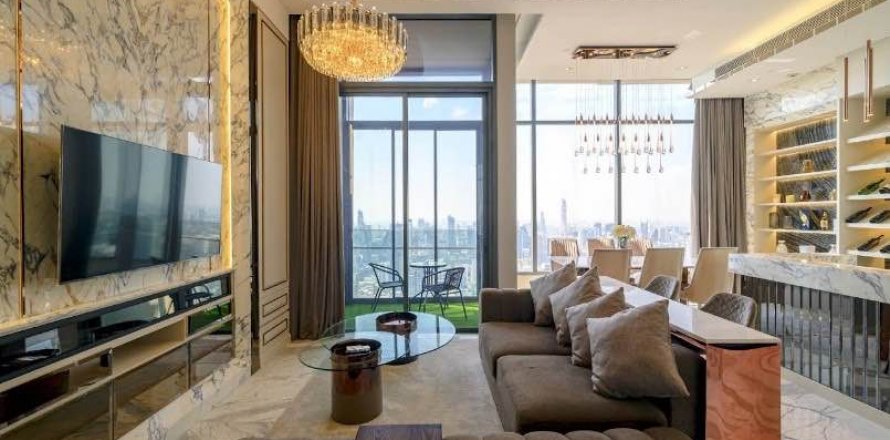 Кондоминиум с 3 спальнями в Ваттхане, Бангкок, Таиланд № 123901