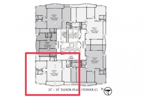 Condo in Watthana, Bangkok, Thailand, 3 bedrooms  № 123896 - photo 5