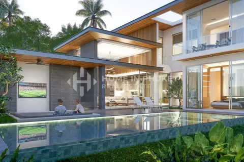 Дом на Пляже Най Харн, Таиланд с 3 спальнями  № 131148 - фото 2