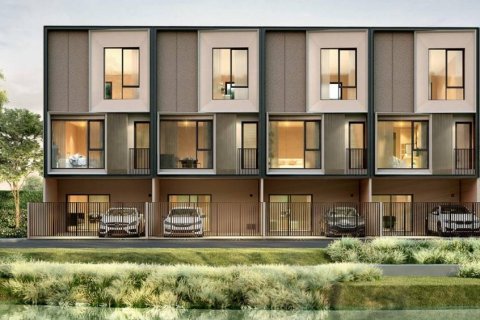 Таунхаус в Банг Каео, Таиланд с 3 спальнями  № 86584 - фото 1