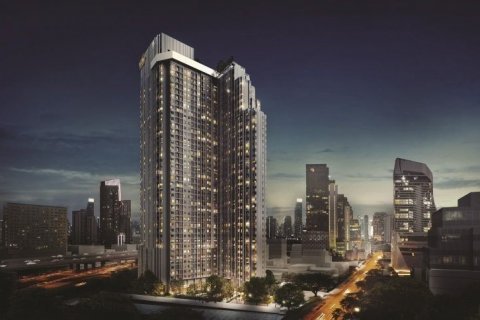 Кондоминиум с 1 спальней в Бангкоке, Таиланд № 144127 - фото 2