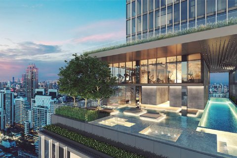 Кондоминиум с 2 спальнями в Бангкоке, Таиланд № 144123 - фото 3