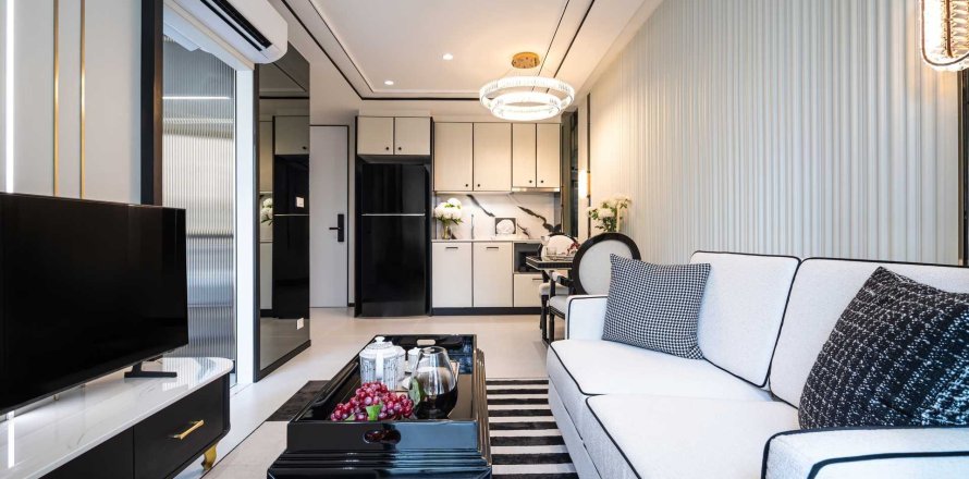 Appartement à The Embassy Lifesur Jomtien Beach, Pattaya, Thaïlande 1 chambre № 119878