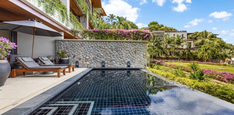 Дуплекс в Камале, Таиланд с 3 спальнями  № 85836