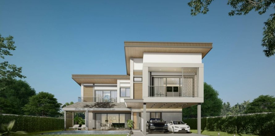 Вилла в Паттайе, Таиланд с 3 спальнями  № 123320