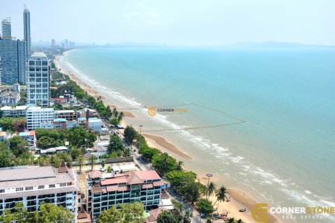 Студия в кондо на Пляж Джомтьен, Паттайя, Таиланд № 132195 - фото 2