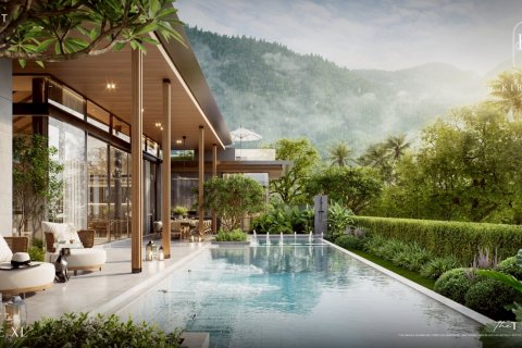 Вилла в Банг Тао, Таиланд с 4 комнатами  № 70383 - фото 1