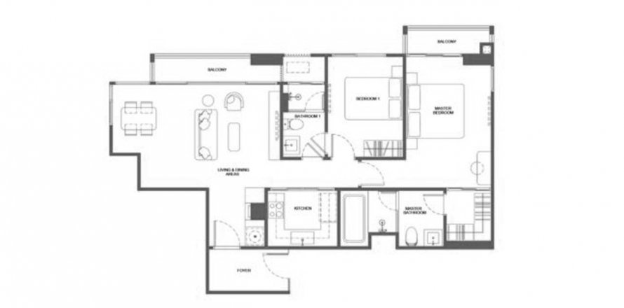 Hors-plan PYNN Soonvijai à Bangkok, Thaïlande № 130483 - photo 1