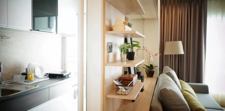 Studio dans le Condo à Huai Khwang, Bangkok, Thaïlande № 142855