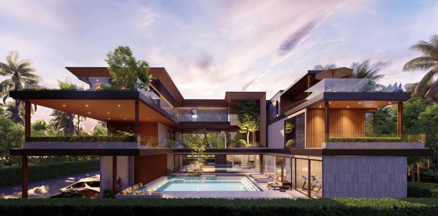 Villa à Pattaya, Thaïlande 6 chambres № 130454