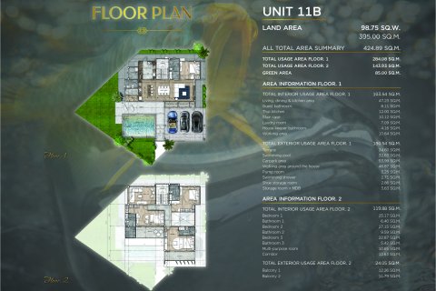 Вилла в Паттайе, Таиланд с 3 спальнями  № 130453 - фото 22