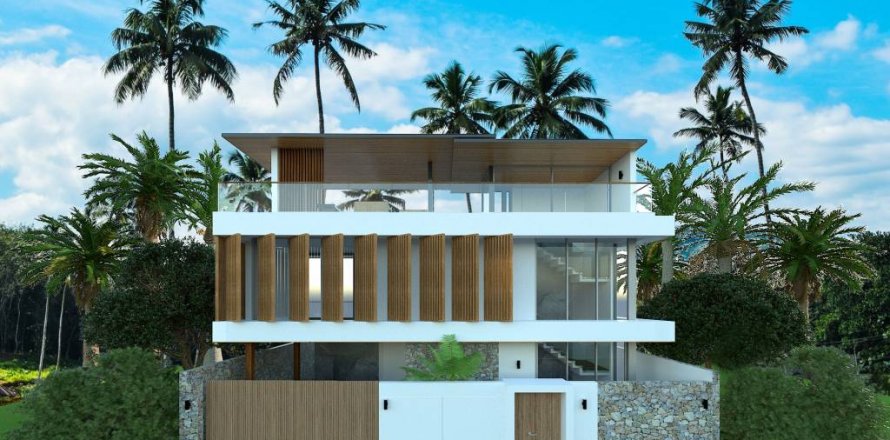 Вилла в Чалонге, Таиланд с 3 спальнями  № 101587