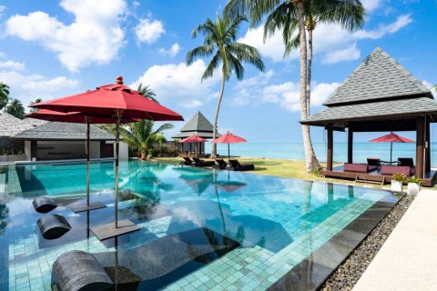 Вилла в Самуи, Таиланд с 5 спальнями  № 124605 - фото 1