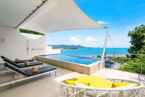 Вилла в Самуи, Таиланд с 3 спальнями  № 141594 - фото 1