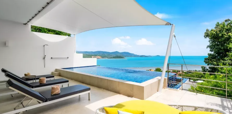 Вилла в Самуи, Таиланд с 3 спальнями  № 141594