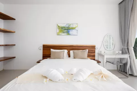 Вилла в Самуи, Таиланд с 3 спальнями  № 141594 - фото 6