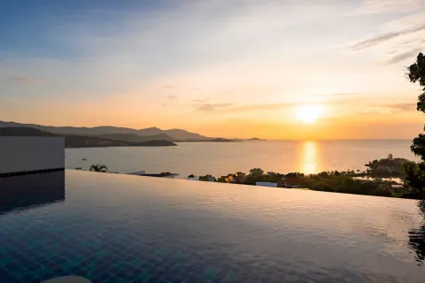 Вилла в Самуи, Таиланд с 3 спальнями  № 141594 - фото 28