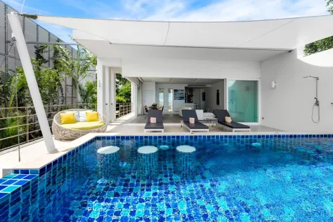 Вилла в Самуи, Таиланд с 3 спальнями  № 141594 - фото 22