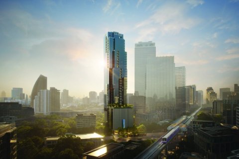 Condo à Bangkok, Thaïlande, 3 chambres № 126411 - photo 1