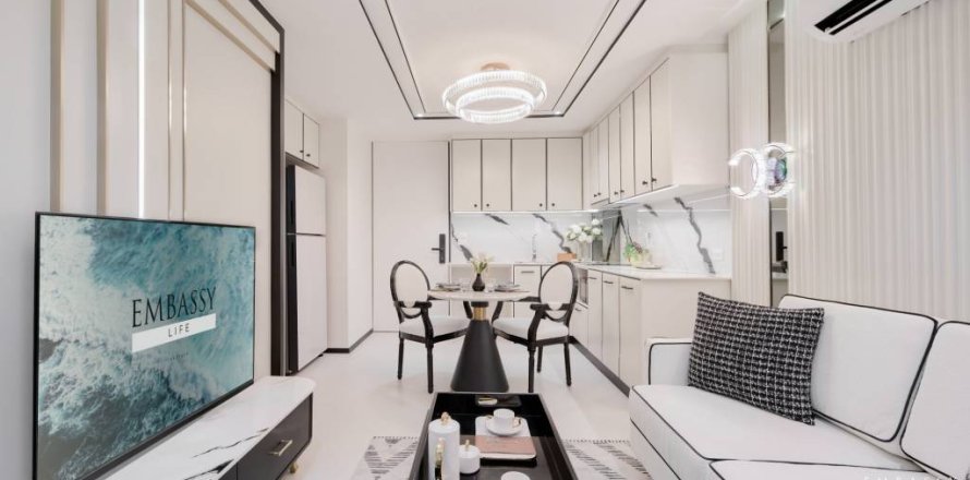 Condo à Pattaya, Thaïlande, 2 chambres  № 132953