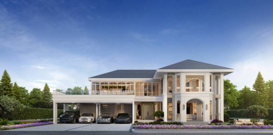 Maison à Bang Phli Yai, Thaïlande 4 chambres № 105002