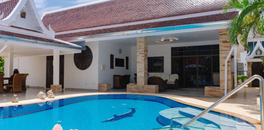 Вилла в Ча-аме, Таиланд с 4 спальнями  № 132574