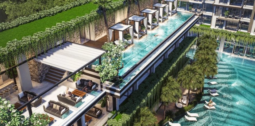 Condo à Pattaya, Thaïlande, 3 chambres à The Riviera Beverly Hills  № 123430