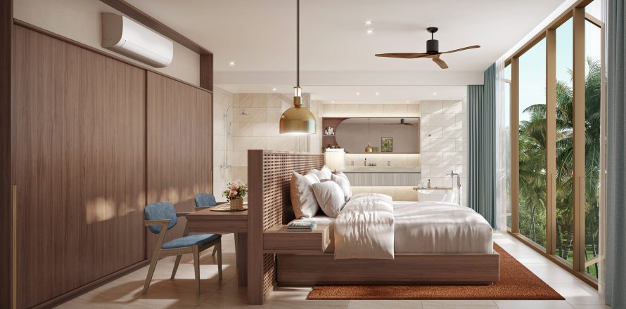 Квартира в Surfhouse Residences, Банг Тао, Таиланд с 2 спальнями № 126894