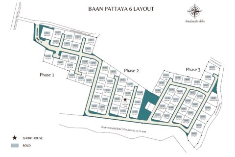 Villa in Pattaya, Thailand 3 bedrooms № 130466 - photo 27