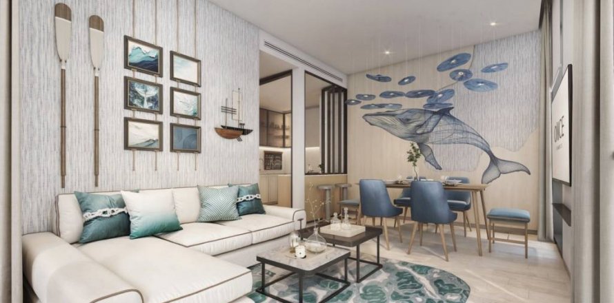 Кондоминиум с 2 спальнями в Паттайе, Таиланд № 124533