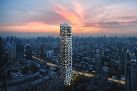 Кондоминиум с 2 спальнями в Ваттхане, Бангкок, Таиланд № 126446 - фото 1