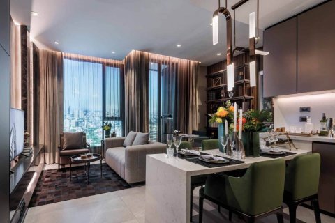 Кондоминиум с 2 спальнями в Ваттхане, Бангкок, Таиланд № 126448 - фото 12