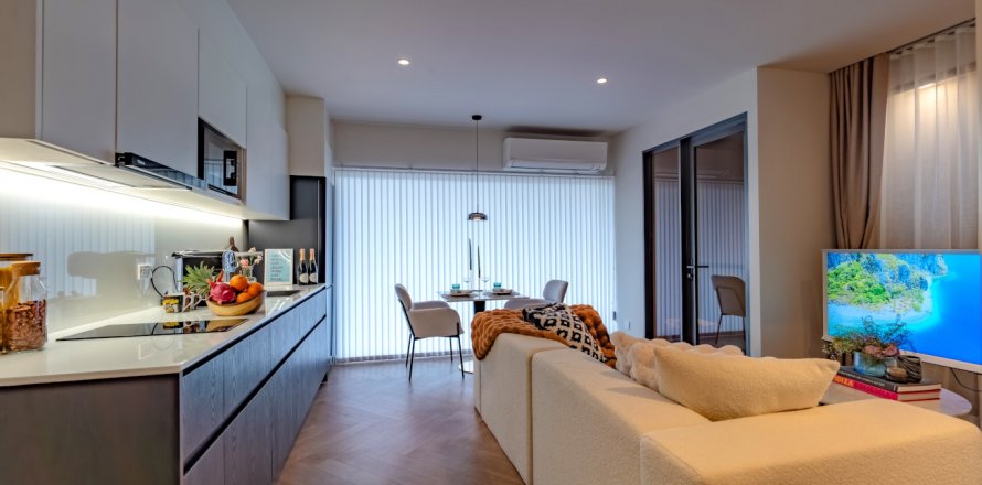 Кондоминиум с 3 комнатами в Банг Тао, Таиланд в Zero Bangtao № 123149