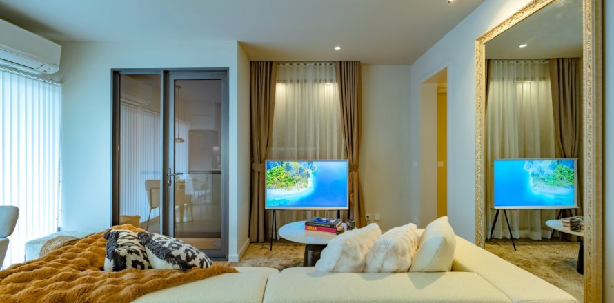 Кондоминиум с 2 комнатами в Банг Тао, Таиланд в Zero Bangtao № 123147