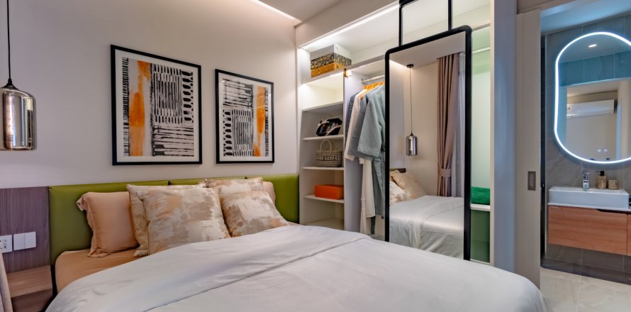 Кондоминиум с 2 комнатами в Банг Тао, Таиланд в Zero Bangtao № 123146