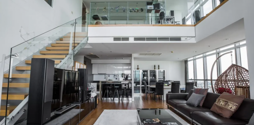 Condo in Khlong San, Bangkok, Thailand, 4 bedrooms № 123950