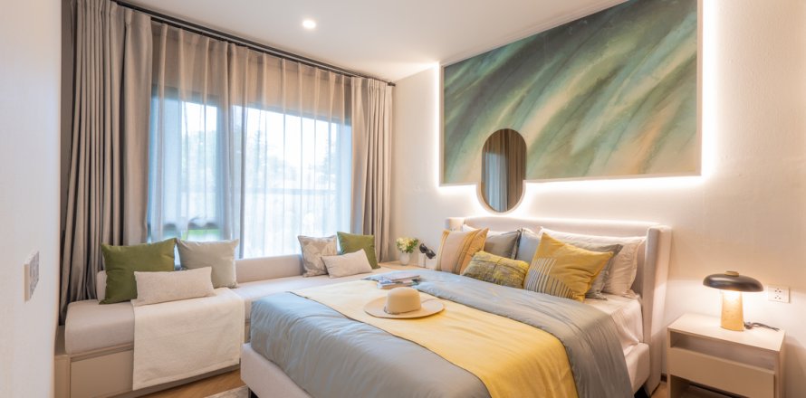 Квартира в Паттайе, Таиланд с 1 комнатой  № 130391