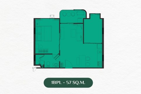 Квартира в Паттайе, Таиланд с 2 комнатами № 130386 - фото 4