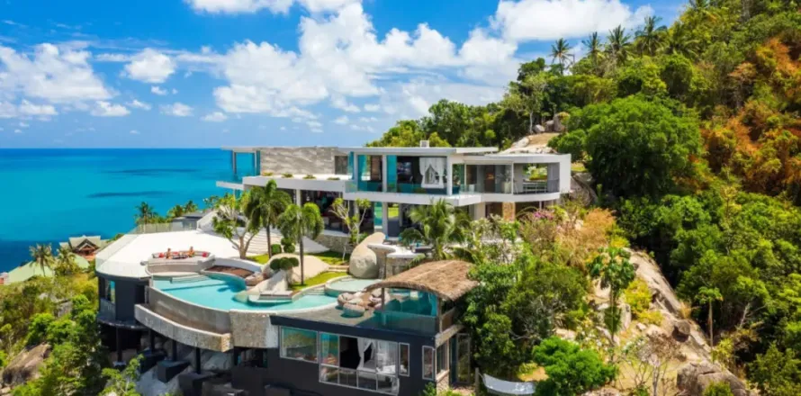 Villa sur Chaweng Beach, Ko Samui, Thaïlande 5 chambres № 107588