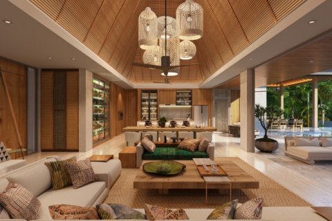 Villa sur Layan Beach, Thaïlande 4 chambres № 70789