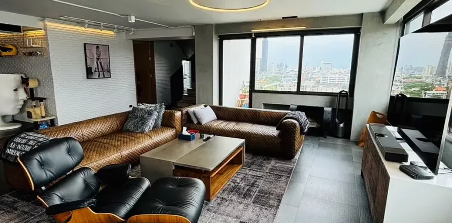 Кондоминиум с 3 спальнями в Ваттхане, Бангкок, Таиланд № 123848