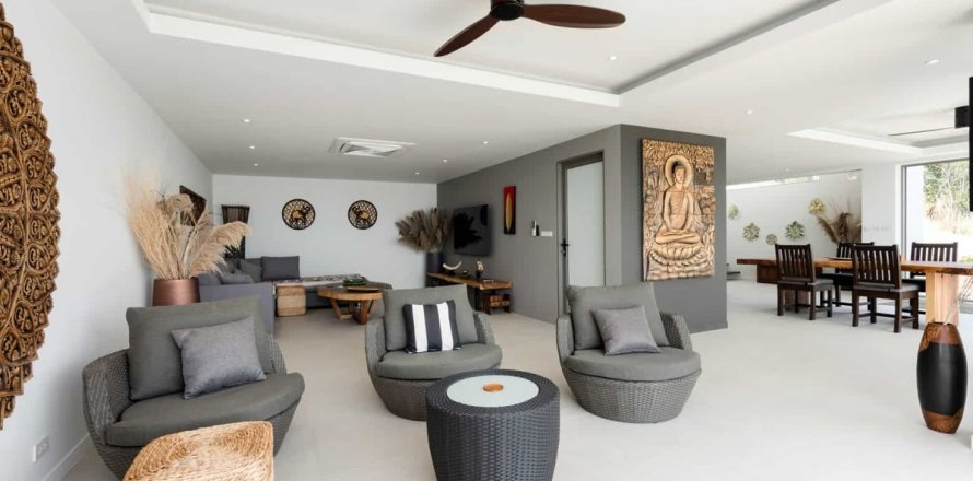 Вилла в The Heights, Самуй, Таиланд с 3 спальнями  № 133275