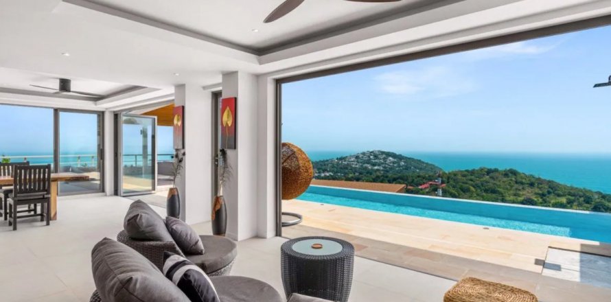Villa à The Heights, Ko Samui, Thaïlande 3 chambres № 133276