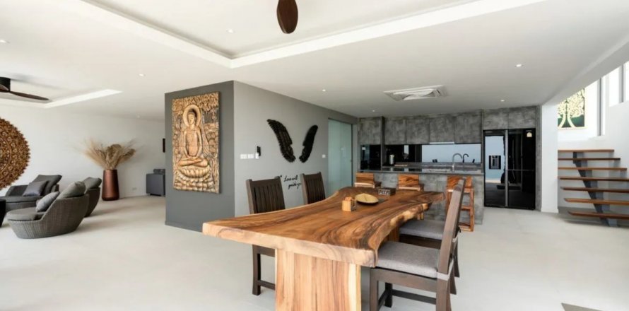 Вилла в The Heights, Самуй, Таиланд с 3 спальнями  № 133274