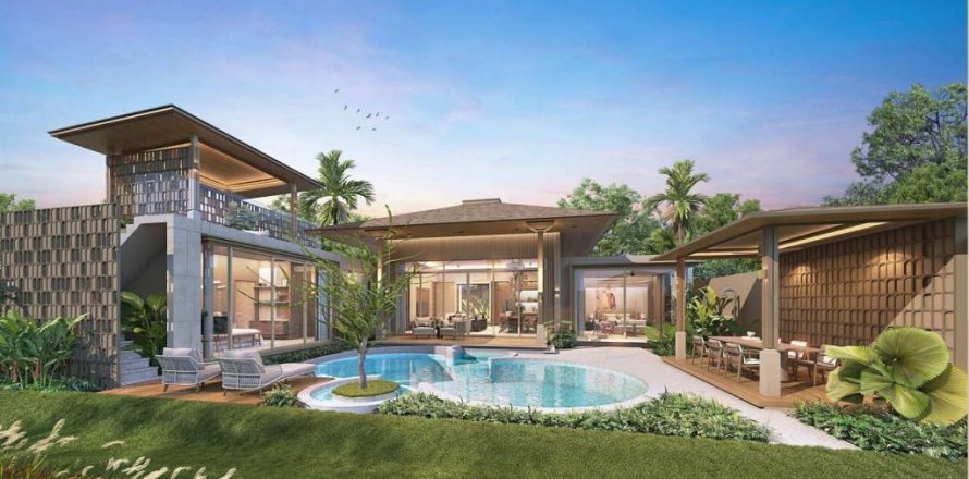 Вилла в Пхукете, Таиланд с 3 спальнями № 133014